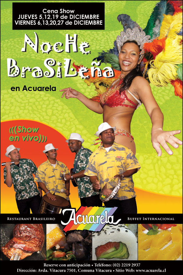 Carnaval en Acuarela - Noite Brasileira