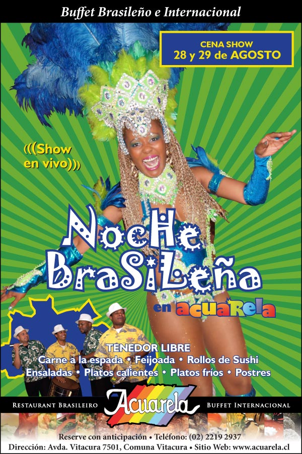 Cena Show en Acuarela